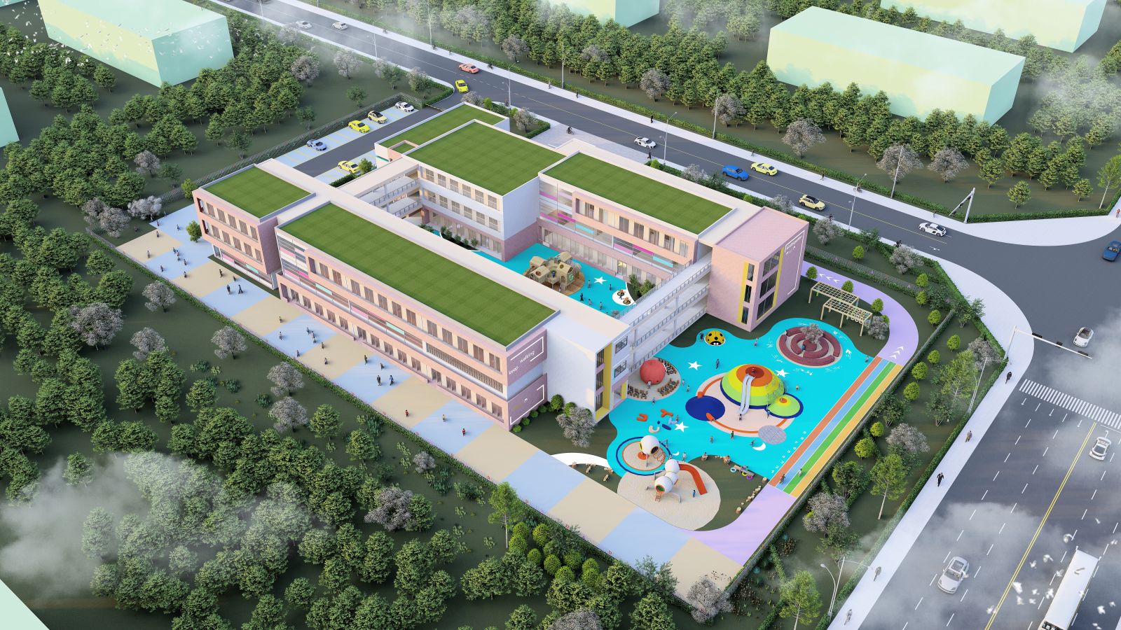 集团母公司对张家港高新区幼儿园新建工程项目进行巡视检查