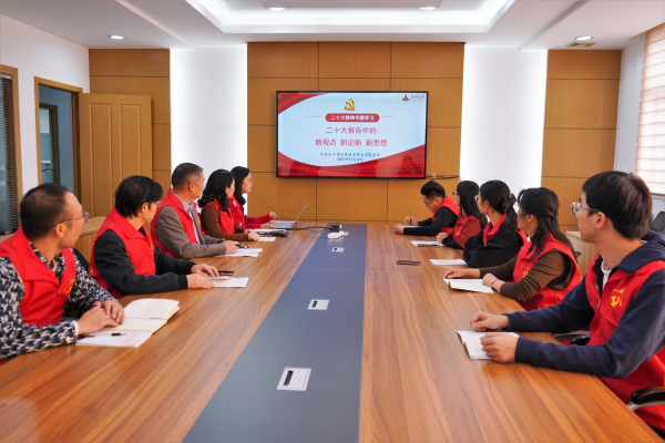 【聚焦二十大】江苏永丰建设集团党支部党员骨干学报告、谈感悟、话心声